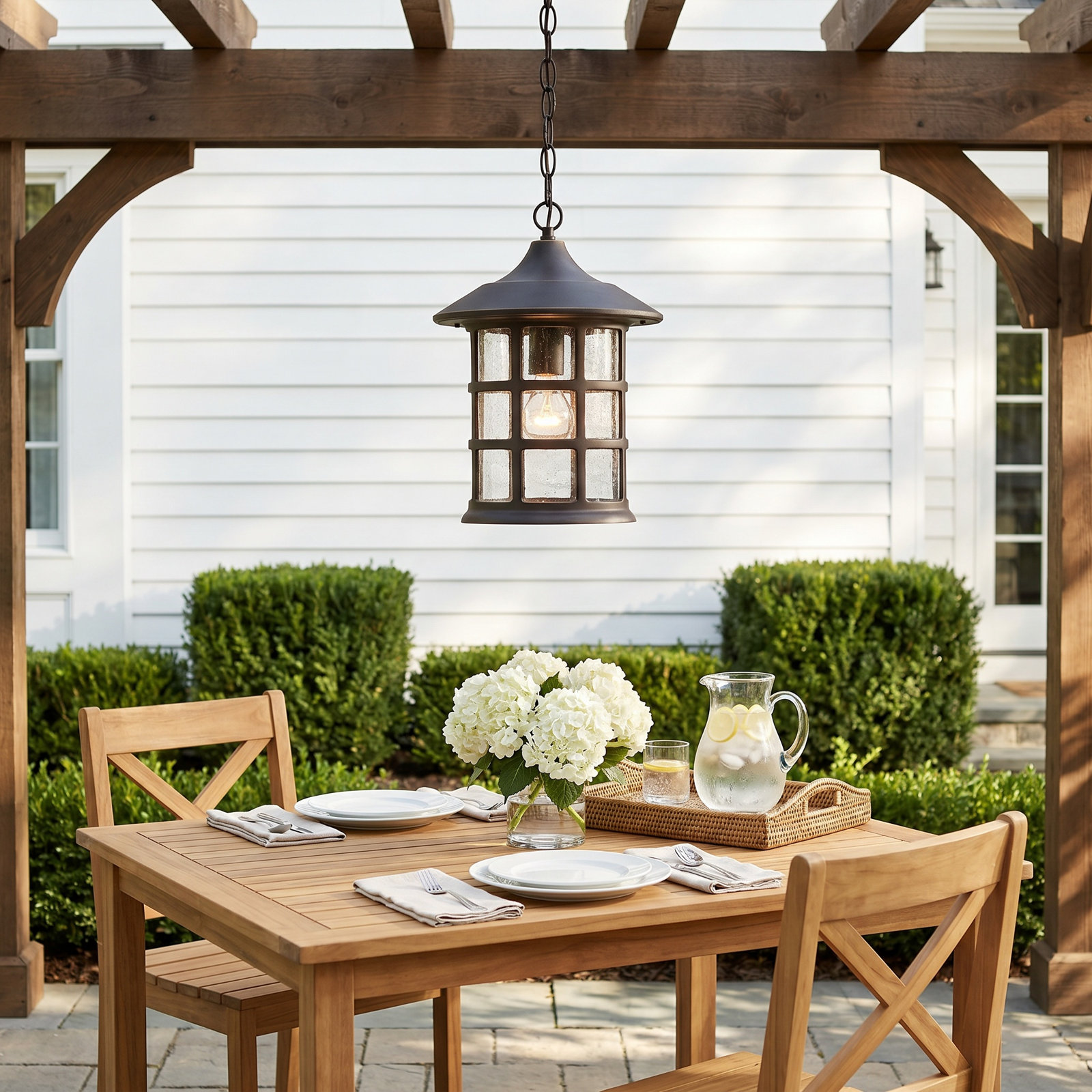 Freeport Outdoor Hanging Lantern, Incandescent, Oil Rubbed Bronze