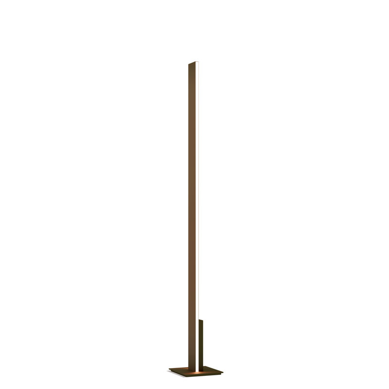 Fly Outdoor Floor Lamp, Bronze, 35.5" H x 4.7" W x 4.7" D, 12.5 W
