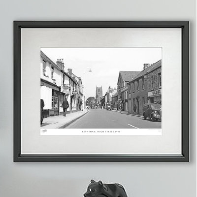 Keynsham, High Street 1950 - Single Picture Frame Print