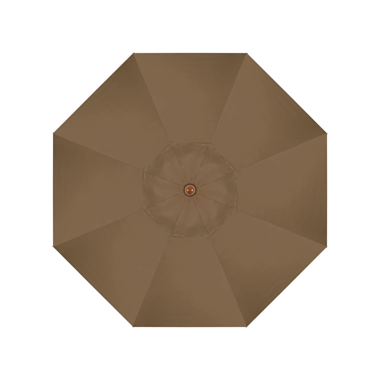 Manford 90'' Sunbrella® Outdoor Umbrella, Cocoa