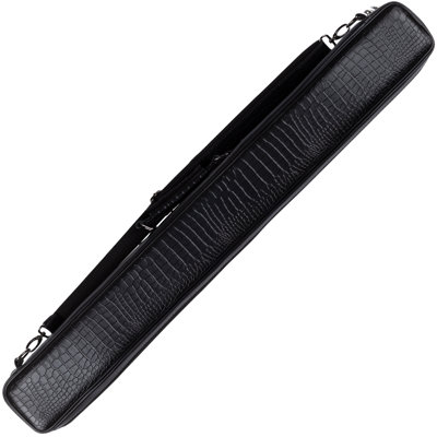 Action ACSC09 2x2 Black Leatherette Soft Pool Cue Case Billiard Stick Bag Billiards