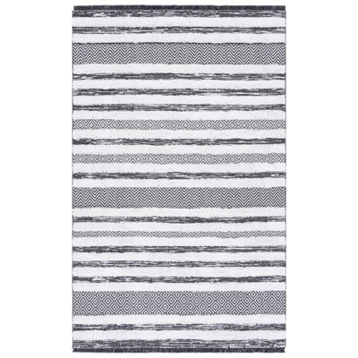 Tapis noir / ivoire Augustine 729
