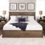 Tête de lit grand Xochitl, tête de lit à panneau en bois, P 2,25 po x l 64,5 po x H 48 po, gris-31132053-31132055