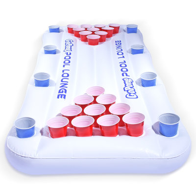 6-Foot Pool Lounge Floating Pong Table