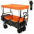 Orange / gris
