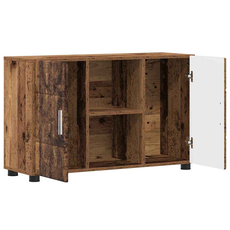 Rectangle Accent Cabinet, Old Wood