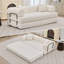 Canapé-lit convertible de 79 pouces, canapé-lit pliant 4-en-1 avec coussin, canapé-lit en chenille désossé pour le salon, sans assemblage-1458935858