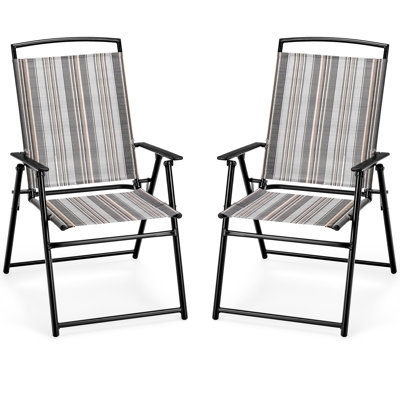 Shimekia Outdoor Dining Armchair by Arlmont & Co.