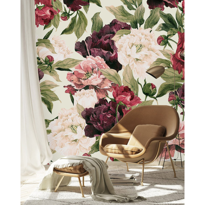 Peel & Stick Wall Mural, 10.42' W x 10.42' L