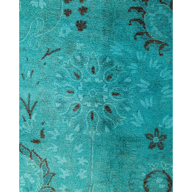 Overyed One-of-a-Kind Rectangle 10'3" X 14' Hand Knotted Area Rug