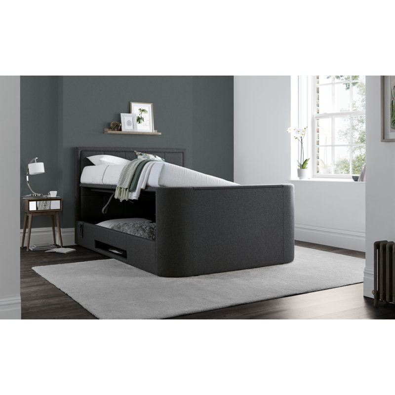 Annarosa Upholstered Ottoman Storage Bed, Kingsize (5')