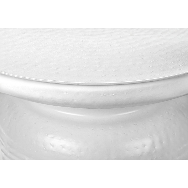Abdisamad Tray Top End Table, White