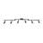 Payton 6 -Light Swing Arm Track Track Kit with Dimmable and Adjustable Head-49505214