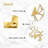 Abstract Geometric Human Figures Modern Abstract Wall Accent Sculpture Hanging Decoration Metal Wall Decor-124839050-124839054