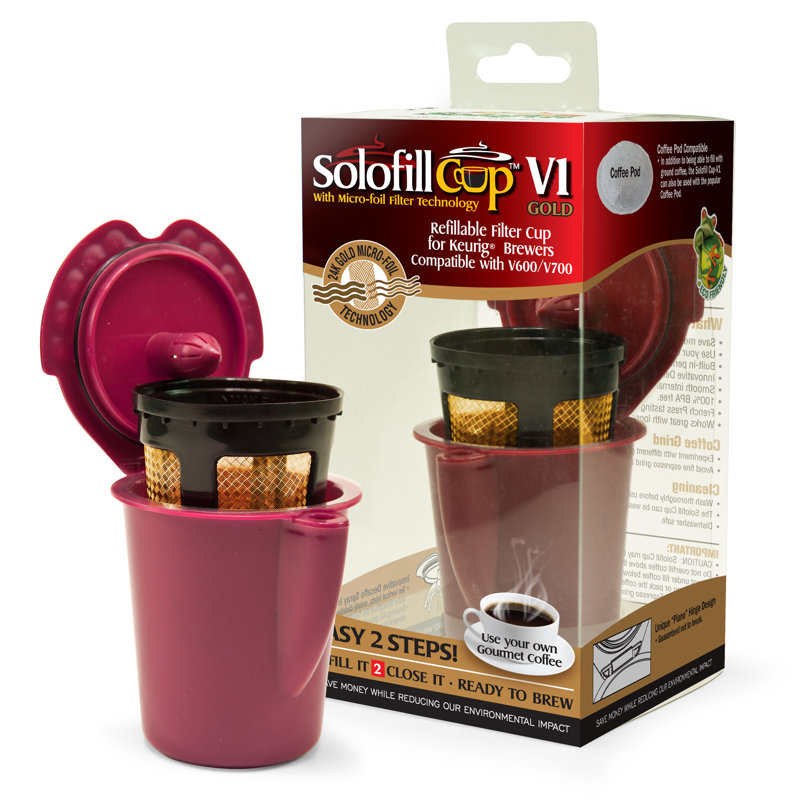 Filtre à café solofill v1 rechargeable