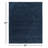 Badin Zayn Handmade Wool/Cotton Navy Area Rug-1721234589