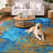 Premium Machine Washable Dream Shag ADS53 Abstract Rug-1658953193