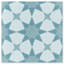 Carrelage mural et de sol Taza 8" x 8" dans les tons bleus-66577845