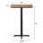 Commercial Seamless Surface Tabletop with Bar Height Crisscross Base-1851519796-1862038894