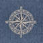 Tapis d'intérieur / extérieur bleu / blanc Areefa Medallion-195235573