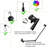 Adjustable Golf Umbrella Universal Clamp