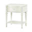 Table de chevet finition ivoire 1 tiroir