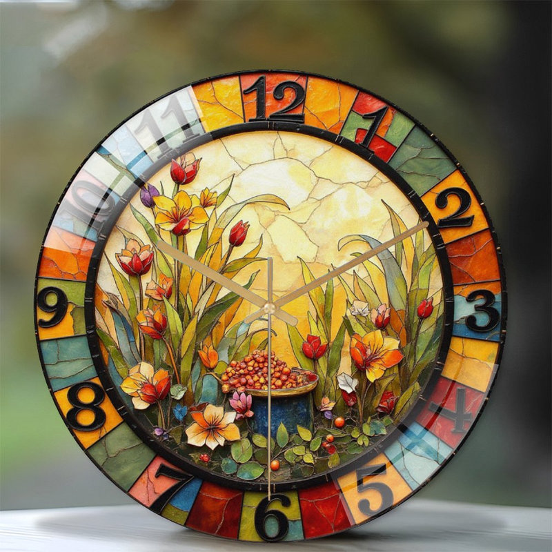 Horloge murale 12 po