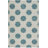 Steve Hand Tufted Wool/Viscose Geometric Rug in Turquoise/Yellow-20238301