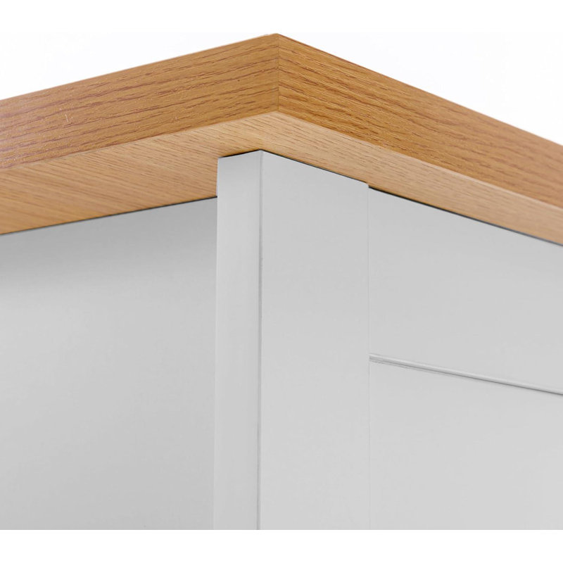 45cm W Manufactured Wood Bedside Table