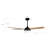 Ahriya 5 - Blade LED Smart Standard Ceiling Fan with Remote Control and Light Kit Included-487786419-403971652