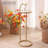 Glass Accent Side End C Table, No-Assembly-75226741