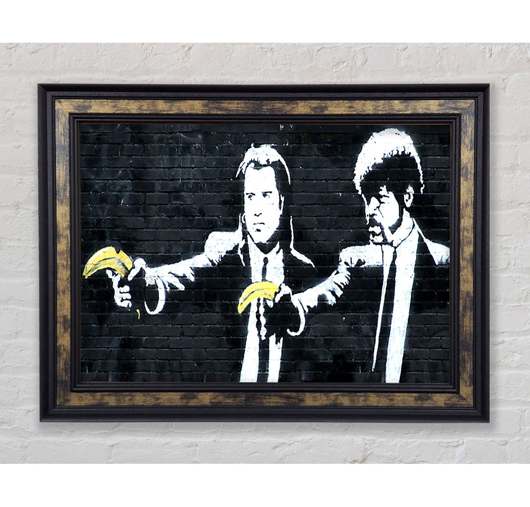 Banksy Pulp Fiction - Druck