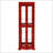 Lighted Glass Curio Display Cabinet-1717601310