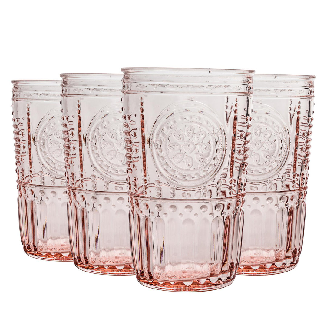 Romantic H Romantic Romantic Highball Glasses
