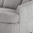 Ultra Plush Faux Rabbit Fur Oversized Swivel Barrel Chair with Three Pillows-1100356187
