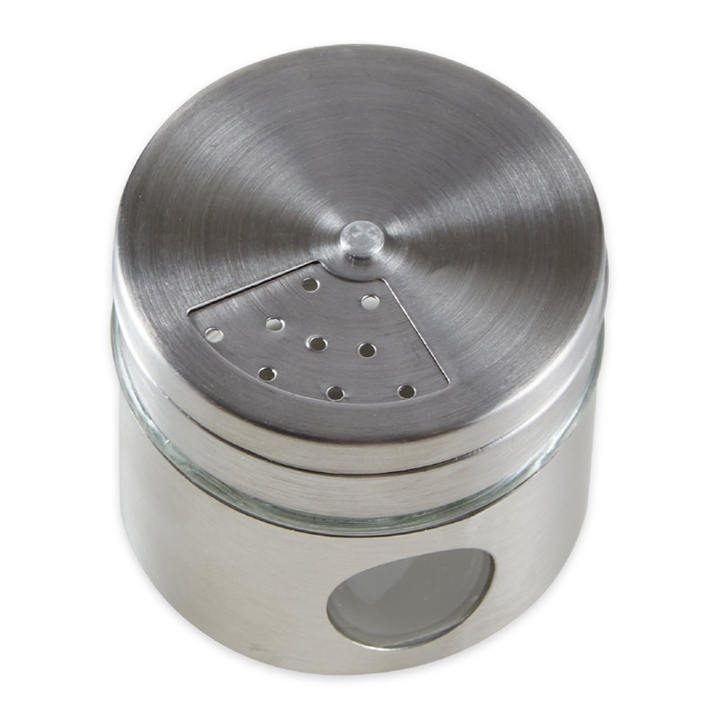 SPICE SHAKER - FAT, 2.375" H x 2.375" W x 2.375" D
