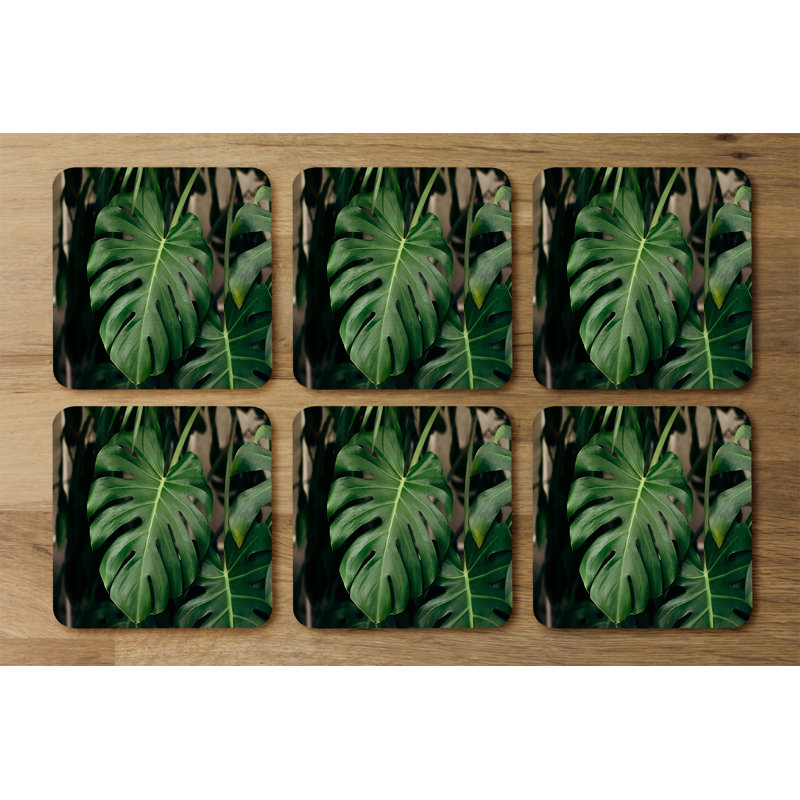 Dujuan Square 6 Piece Coaster Set