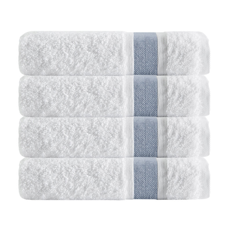 Amair Plush Bath Towel, Blue