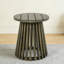 Table d'appoint d'extérieur en bois d'acacia-1091958237