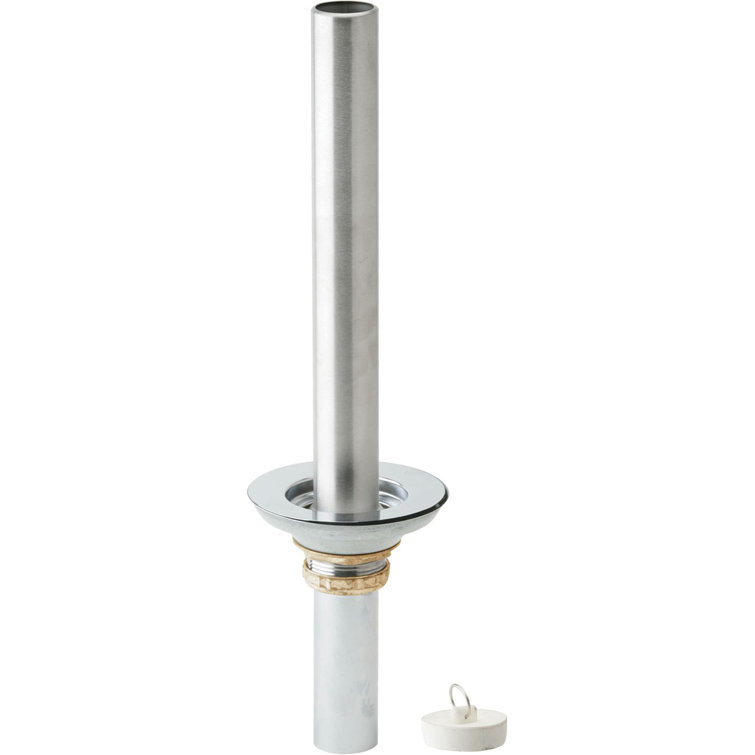 Elkay 3-1/2" Drain with Removable 13" (11-1/2" assembled) Standpipe 13" Rubber Stopper