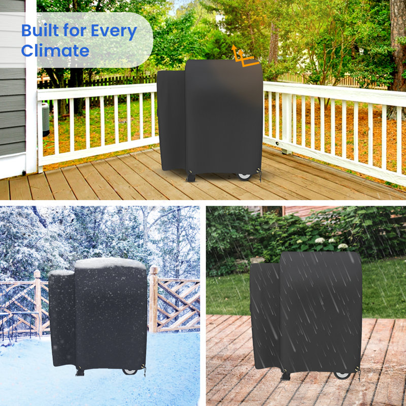 Blue Elephant 63.5cm W x 106.7cm D Grill Cover