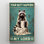«Raccoon Your Bout Napkins My Lord» - 1 pièce Rectan