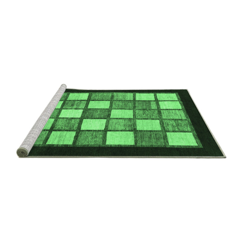 Washable Patchwork Indoor Rug, Square 7'