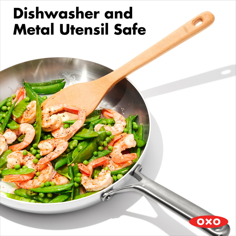 OXO Mira 3-Ply Stainless Steel Frying Pan, 10", 12.00" W