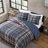 Eddie Bauer Shasta Lake Reversible Navy Duvet Cover Set-96985642