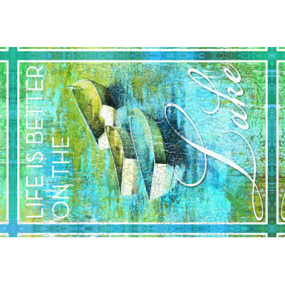 «Better Lake», impression sur toile tendue
