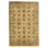 Hand Knotted Wool Oriental Area Rug in Ivory And Light Blue