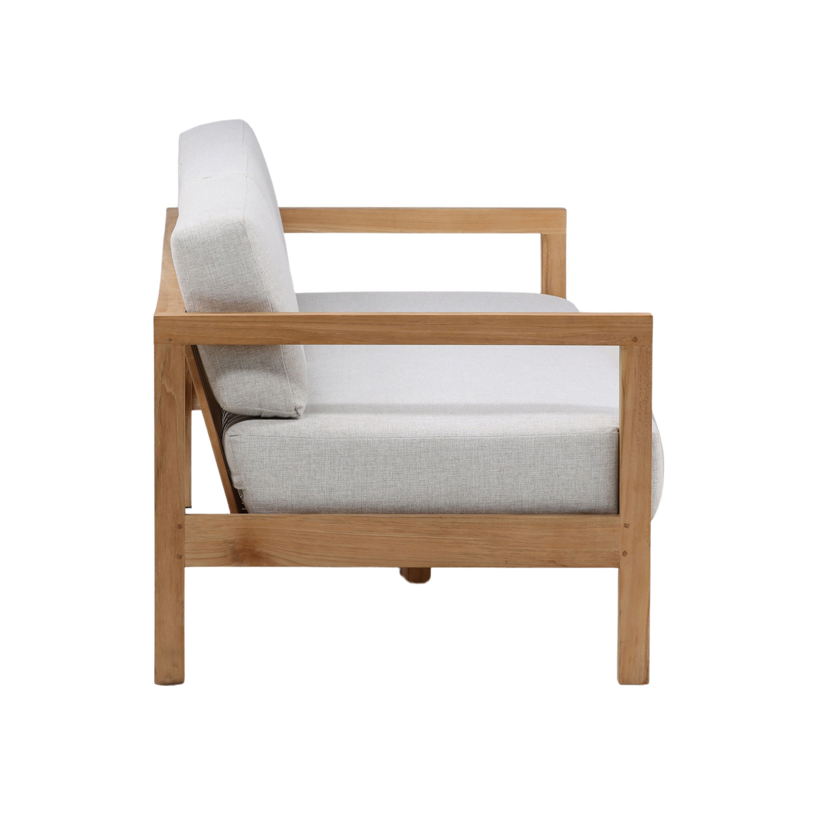 Boe 83" Teak Patio Sofa