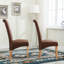 46.5cm H Tufted Linen Upholstered Full Back Parsons Chair-149914434