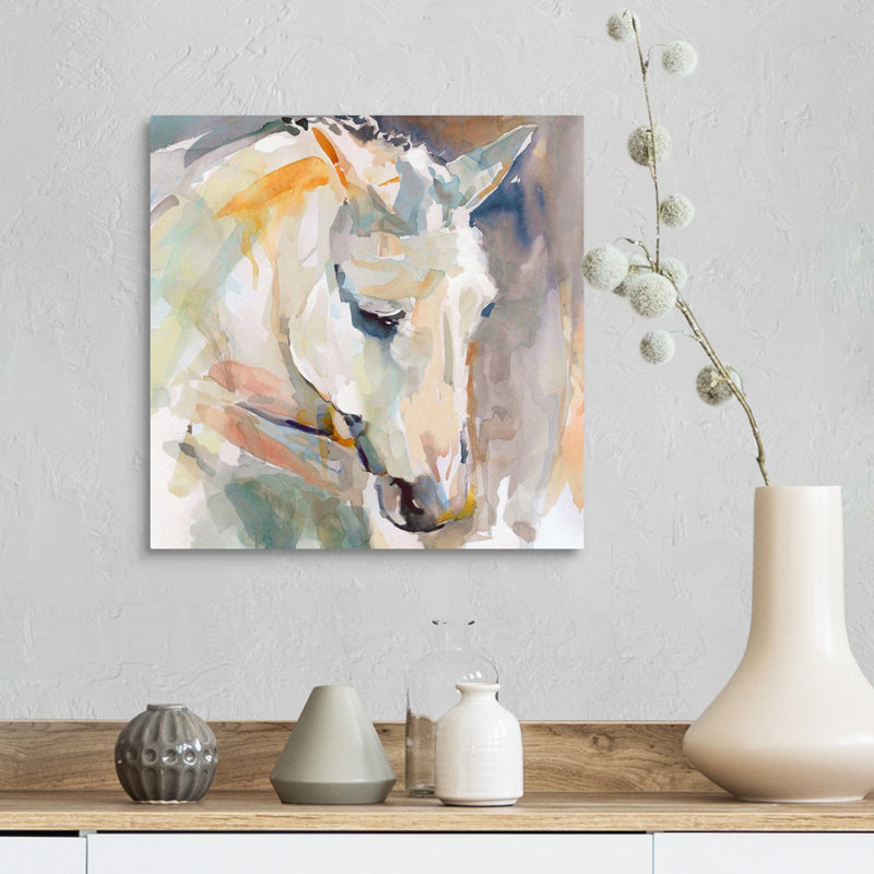 «Beautiful Contemplation», reproduction d'art sur toile, Toile tendue, H 16 po x l 16 po x P 1,25 po